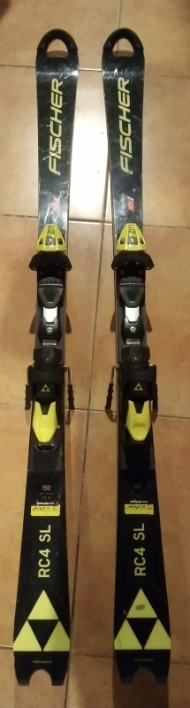 Slalomky Fischer RC4 SL FIS 150 cm, radius 10,4 m