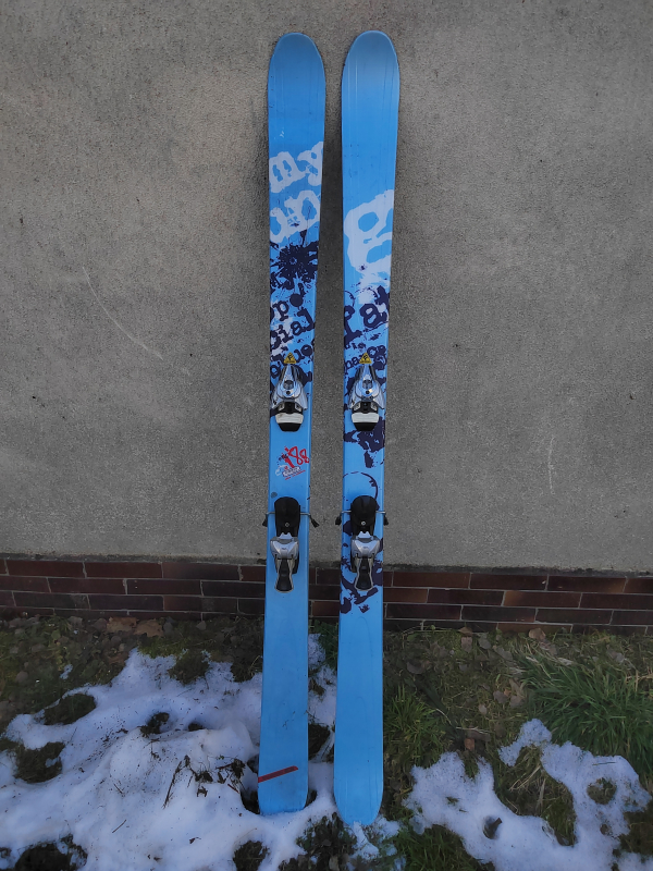 Prodám lyže Salomon freeride 188 cm - ZLEVNĚNO