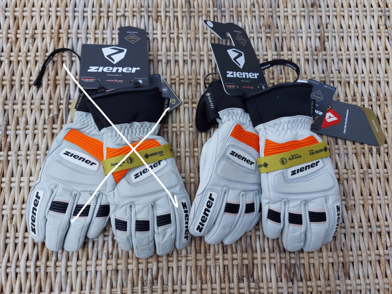 Lyžařské rukavice Ziener GUARD Team GTX vel 7,0