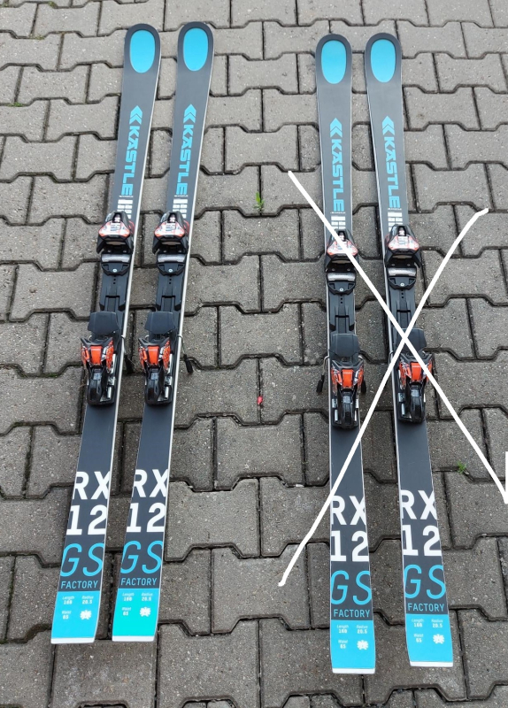 KASTLE RX12 GS FACTORY soft L168 + MARKER X 12