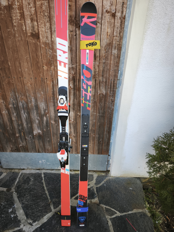 Závodní nové obřačky lyže Rossignol Hero Athlete A20 170cm