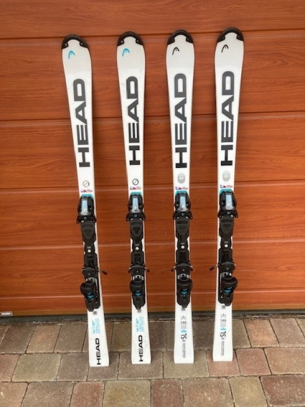 HEAD WCR e.SL FIS junior lyže 146cm