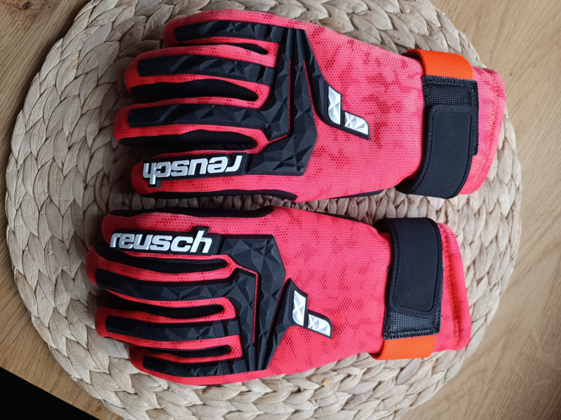 Rukavice REUSCH World Cup Warrior Neo Červené, velikost 8