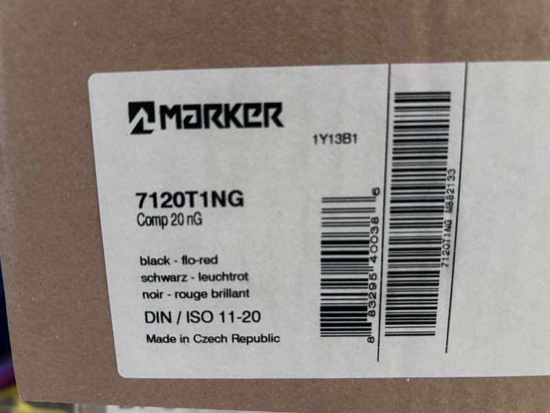 Nové vázání Marker Comp 20. DIN 11-20