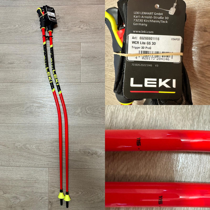 Leki WRC Lite GS 3D 115cm