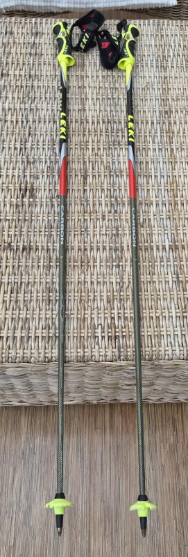Lyžařské hůlky Leki Venom Carbon - 125 cm