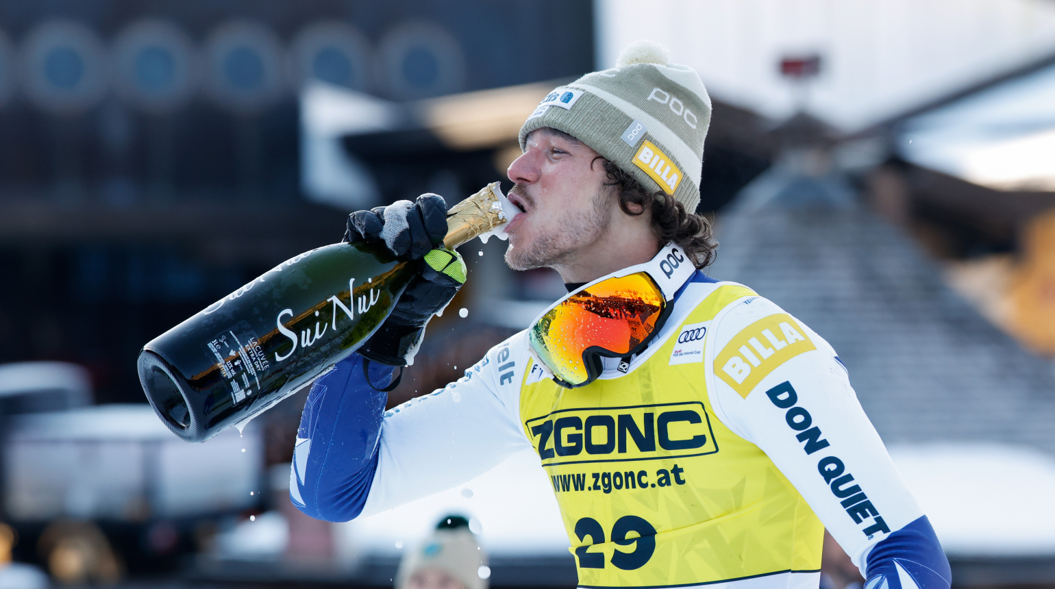 Ceremoniál s loučemi a nespočet gratulací. Byl to fakt zážitek, září Zabystřan po premiérovém vítězství v SP
