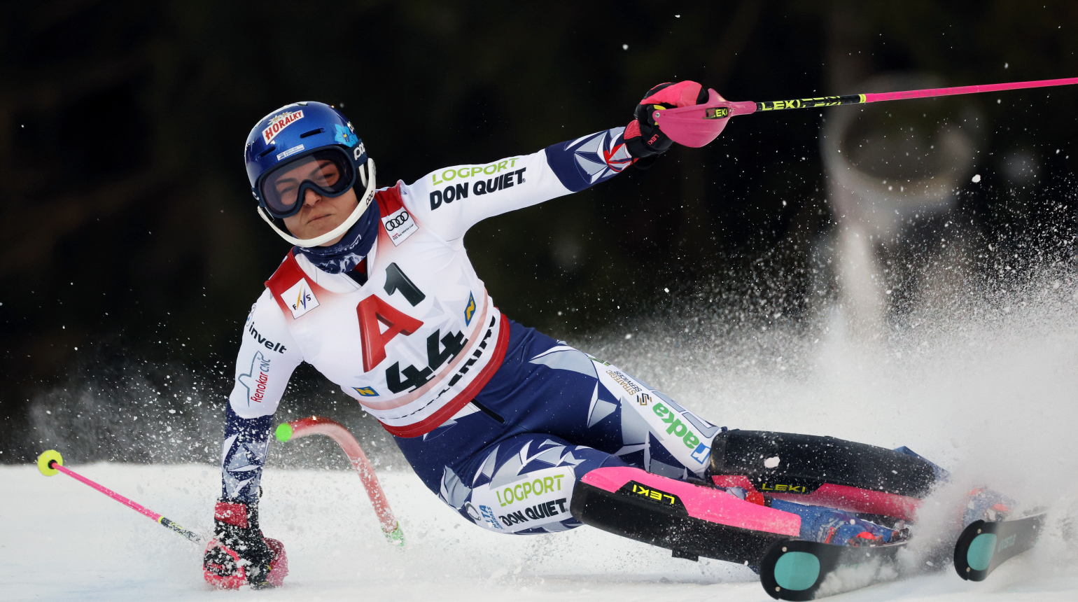 Víkend nabídne technické disciplíny v Kranjské Goře. V akci Dubovská a Jelínková