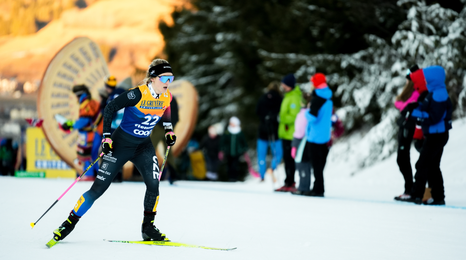 TdS: Janatová na Alpe Cermis vybojovala 20. místo. Novák byl těsně za dvacítkou