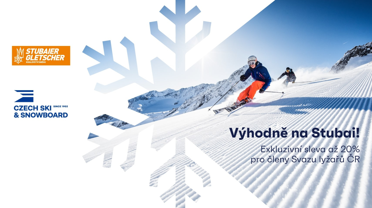 Lyžovačka na Stubai Gletscher pro členy opět se slevou!