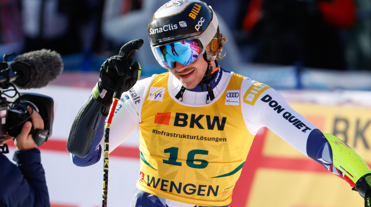 Zabystřan na slavném Lauberhornu vybojoval elitní patnáctku