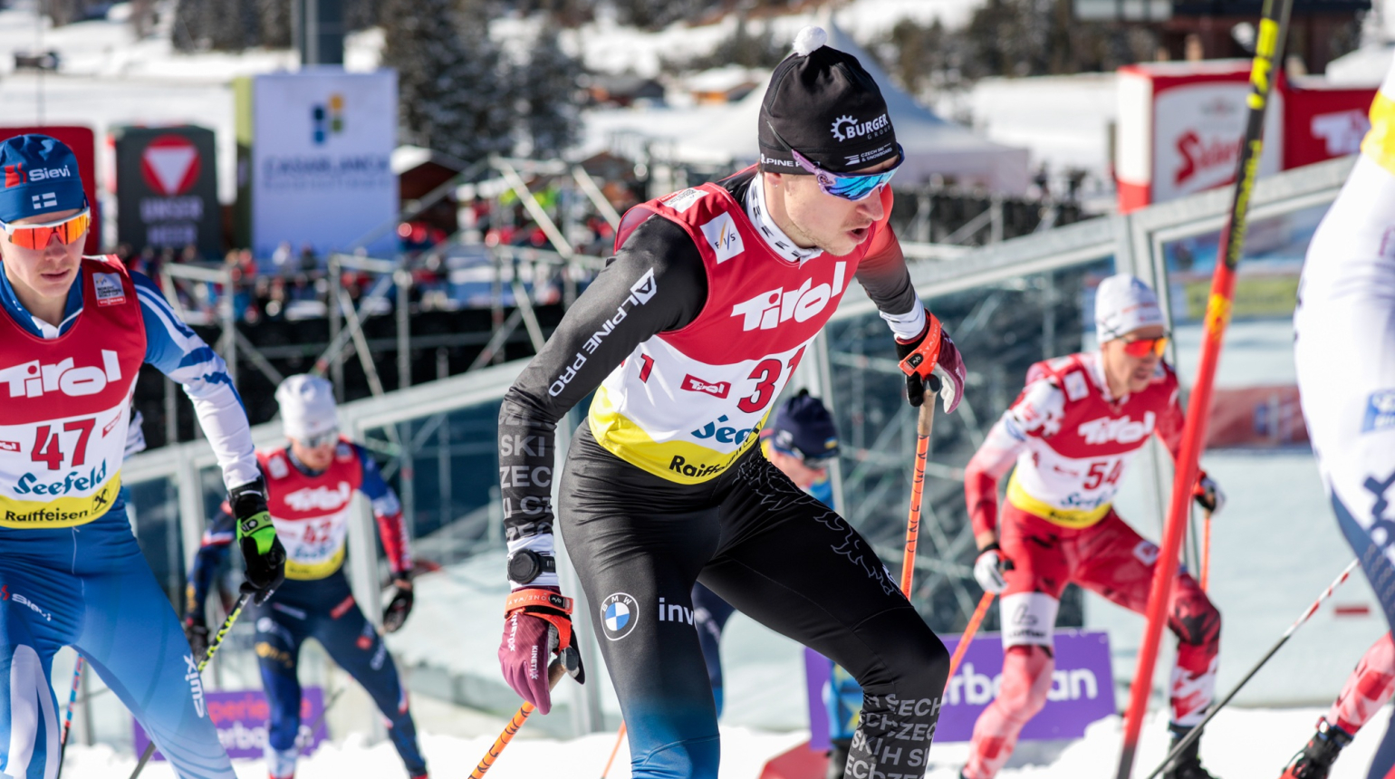 Vytrval a Konvalinka v Seefeldu bodovali v závodě s hromadným startem