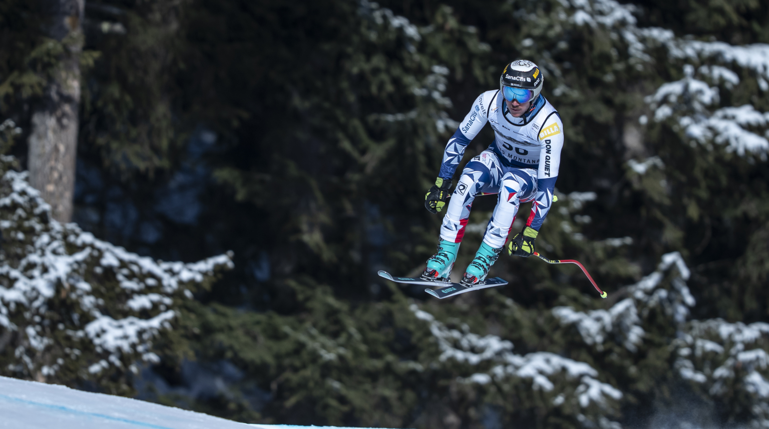 Generálka před olympiádou se nepovedla. Zabystřan ve sjezdu skončil v páté desítce