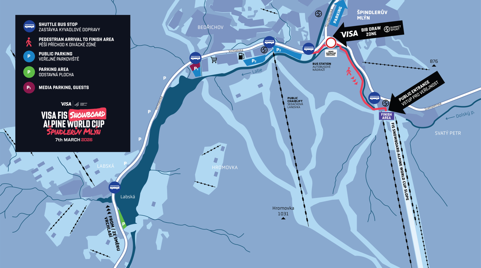 Světový pohár v alpském snowboardingu ve Špindlu: Vstupenky, doprava a vše, co je potřeba vědět