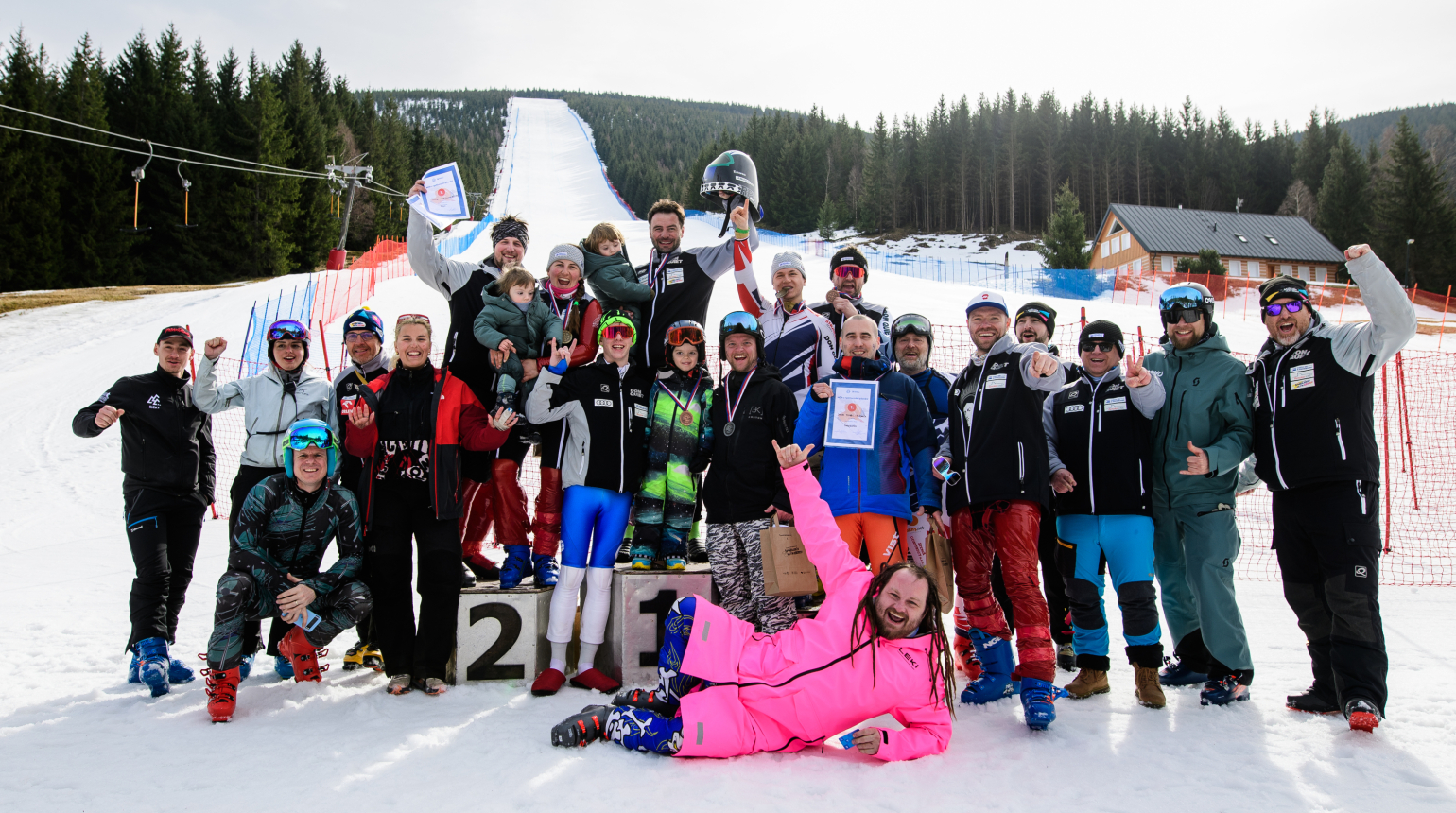 O víkendu padaly rychlostní rekordy. Ve Špindlerově mlýně se uskutečnilo první MČR v rychlostním lyžování