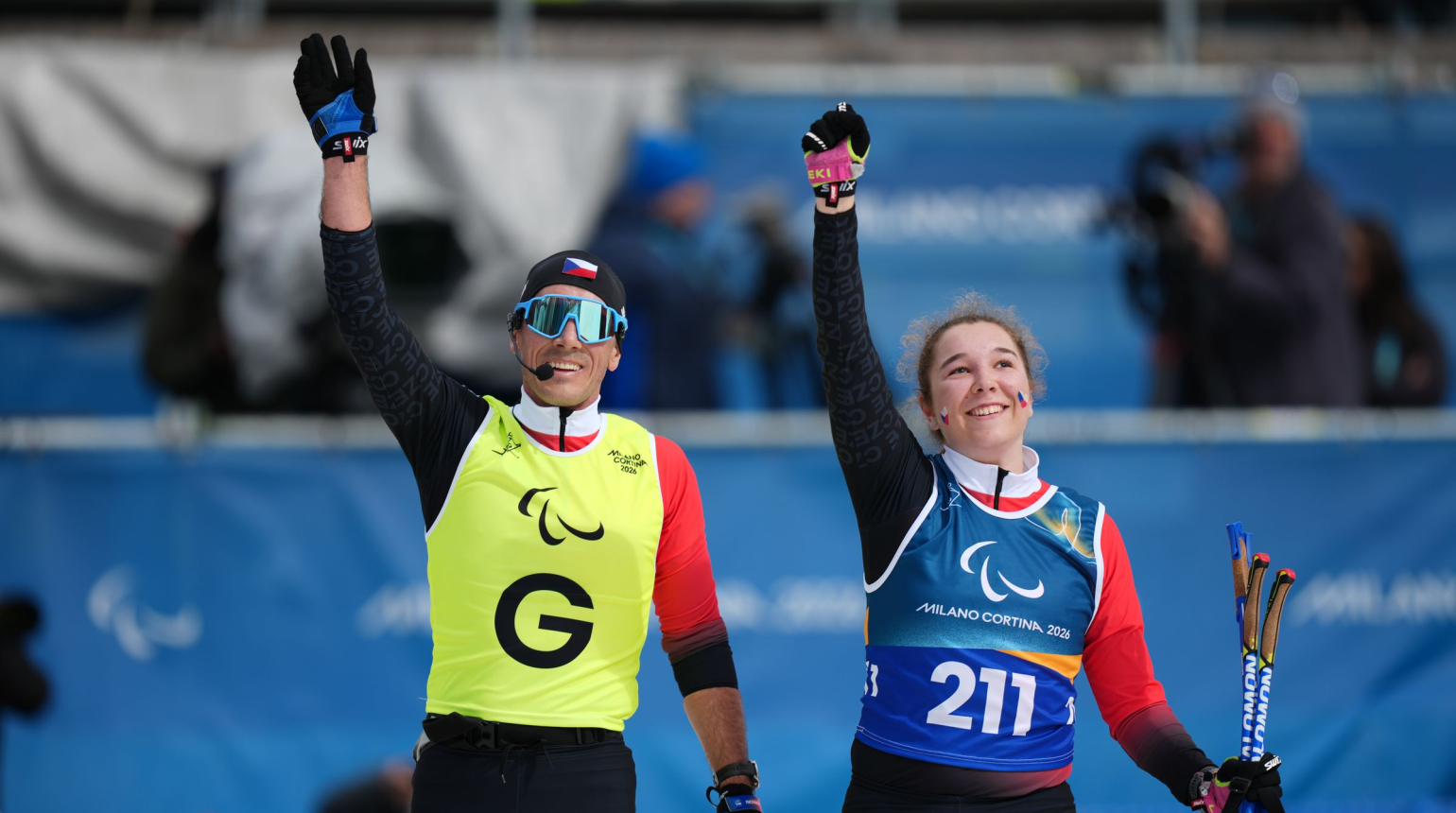 Stříbro! Simona Bubeníčková si doběhla na zimních paralympijských hrách pro medaili z klasické desítky