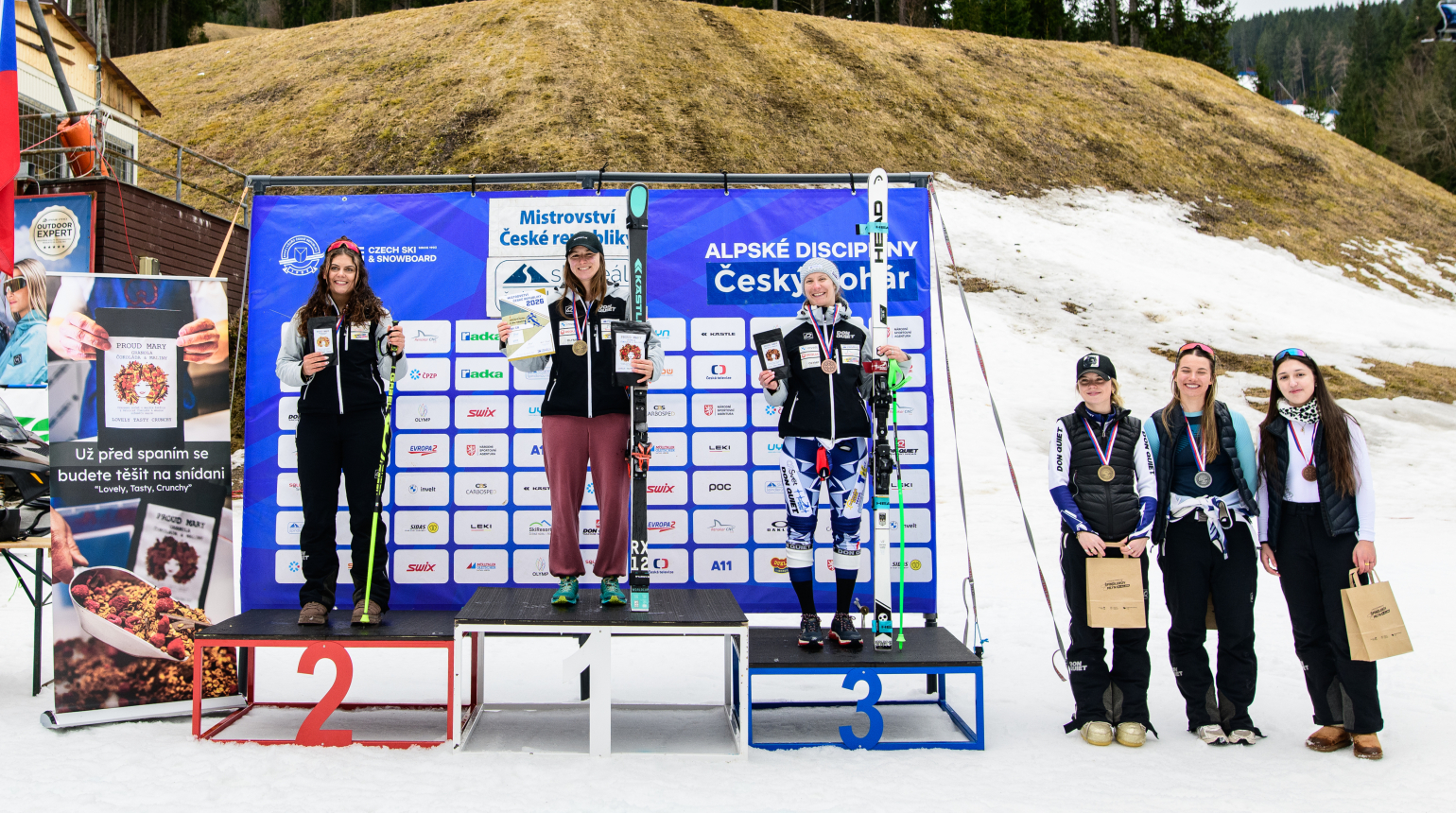 Koula a Nováková dvojnásobnými mistry republiky v rychlostních disciplínách