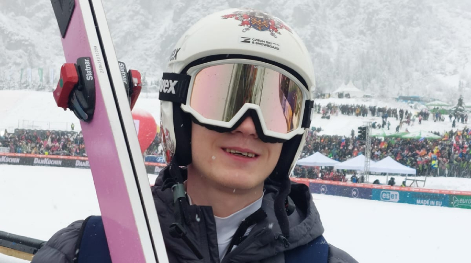 Škarka si při debutu v SP vyzkoušel mamutí můstek v Planici