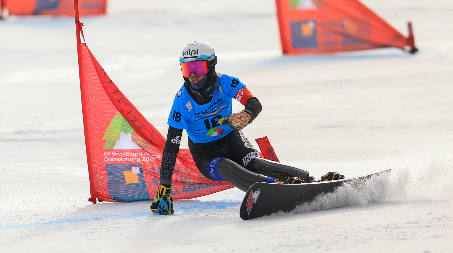 Paralelní slalom na MSJ: Kryštof Minárik se znovu probojoval do elitní čtyřky