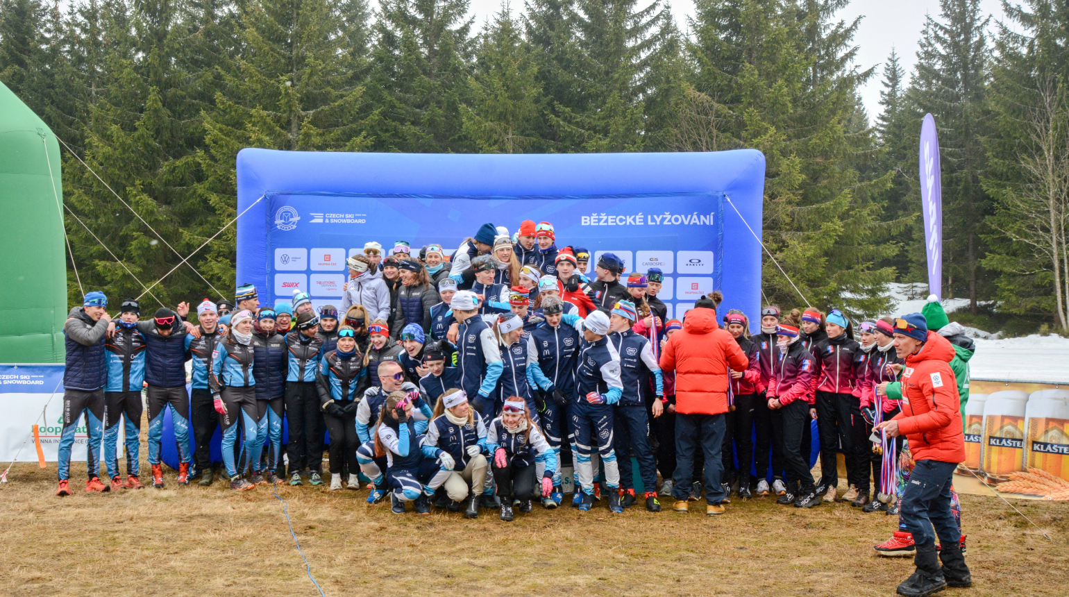 MČR Horní Mísečky: Štafetám kralovaly týmy Dukly Liberec, Kateřina Janatová završila zlatý hattrick