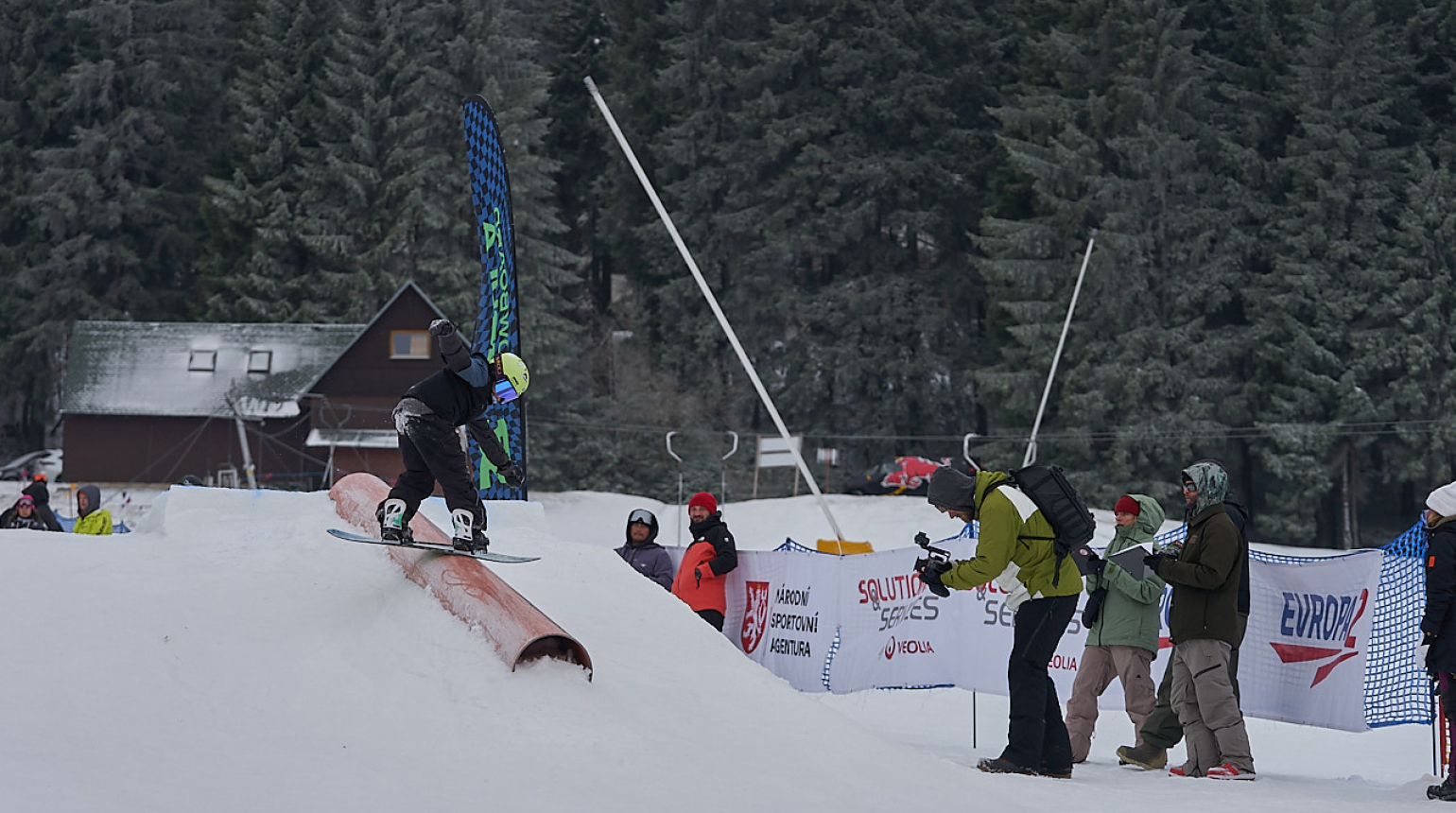Historická premiéra! Na Klínovci se konalo vůbec první MČR v disciplíně rail