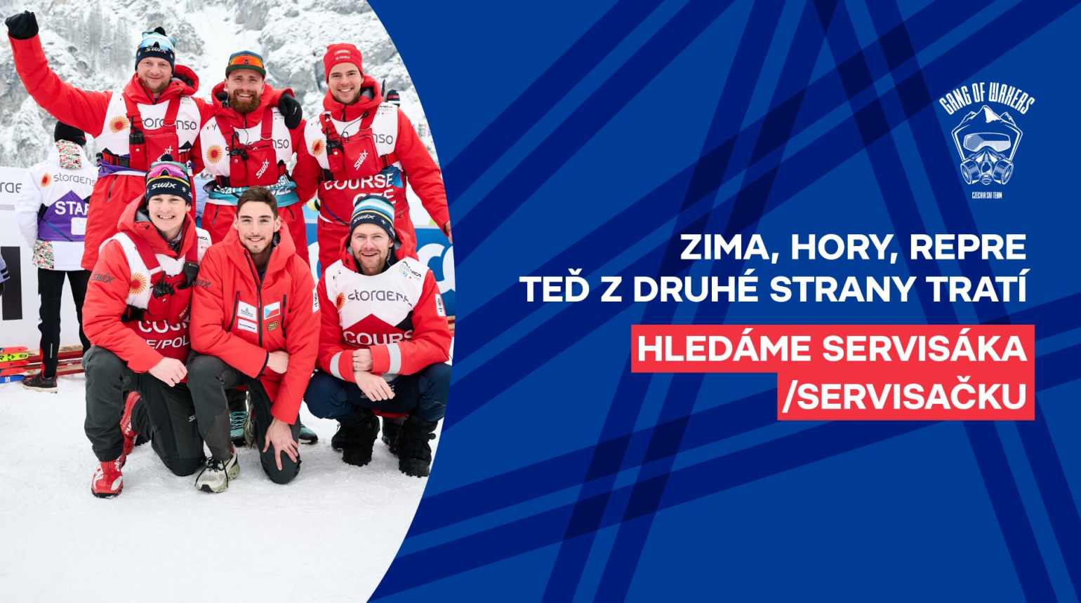 Skončil/a jsi se závoděním a nevíš, co se zimou? Možná je čas stát se hrdinou v zákulisí!