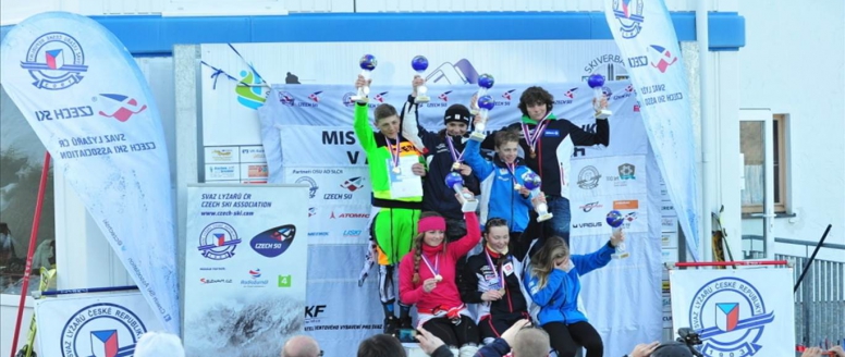 Mistrovství republiky žáků v alpských disciplínách 2014 zná šampióny