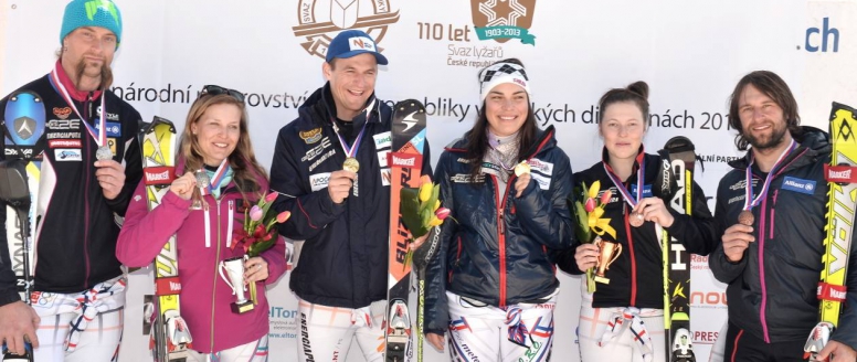 Krýzl a Dubovská mistry republiky ve slalomu!