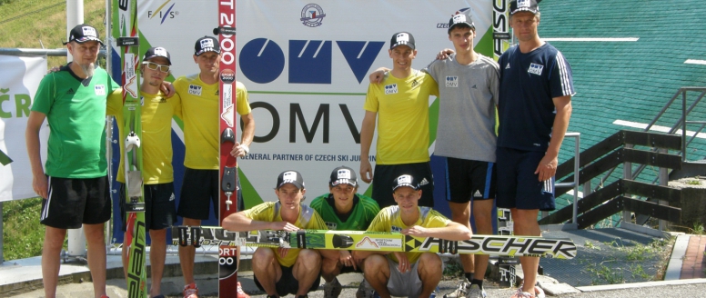 Roman Koudelka je letním mistrem republiky ve skoku na lyžích