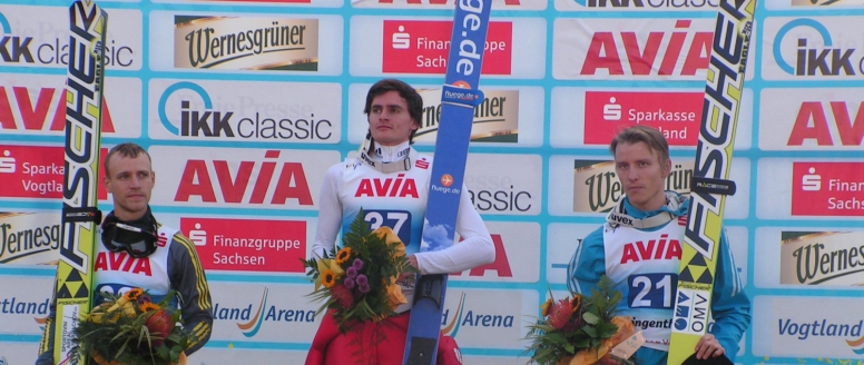 Skokan Koudelka zakončil sezónu stříbrem