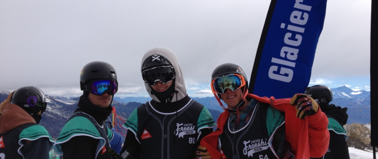 New Style: Český trio se neztratilo na Swiss Freeski Tour v Les Diablerets