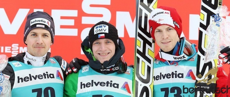 Koudelka exceluje v Engelbergu a vítězí!