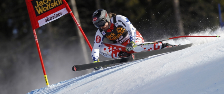 Bank vybojoval 17. místo v obřím slalomu v SP v Alta Badii, během 3 dní třetí bodovaný výsledek!
