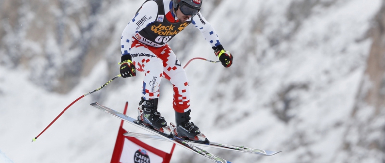 Sjezdař Bank s velkou chybou na cenném 20. místě ve sjezdu SP v Santa Caterině!