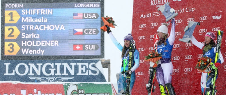 Šárka Strachová v SP famózně druhá!