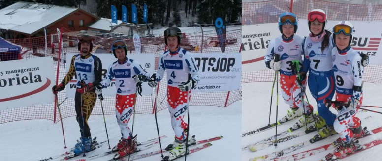 Obří slalomy ALLIANZ Českého poháru v Peci p. Sněžkou vyhrály Klicnarová a Čamková s Gartnerovou, mezi muži vybojoval double Kotzmann