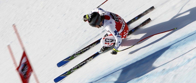 Sjezdař Bank na legendárním Lauberhornu fantasticky devátý! Gratulujeme!