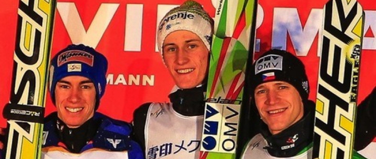 Koudelka opět na pódiu, v Sapporu byl třetí