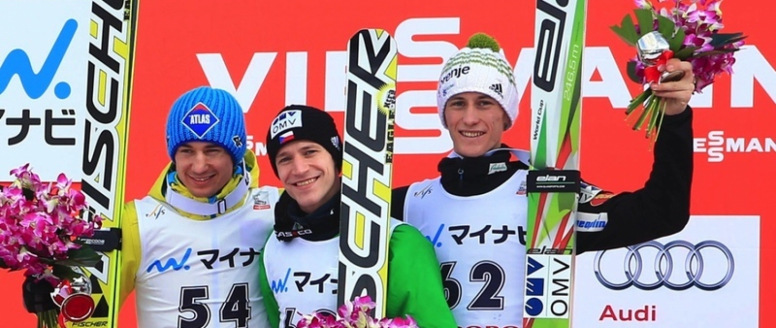 Je to tam, Roman Koudelka vítězí v Sapporu!