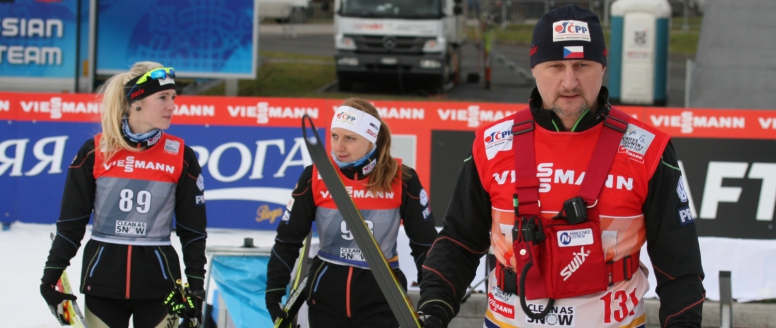 Český ženský běh budou ve Falunu držet jen dvě závodnice. Obě ale mají šanci na výborný výsledek, myslí si trenér Krejčí