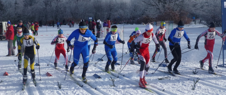 Krajský pohár žactva Ústeckého kraje v běhu na lyžích 2014-15