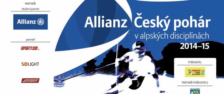 ALLIANZ Český pohár 2015 v alpských disciplínách pokračuje v Malé Morávce - Karlově pod Pradědem