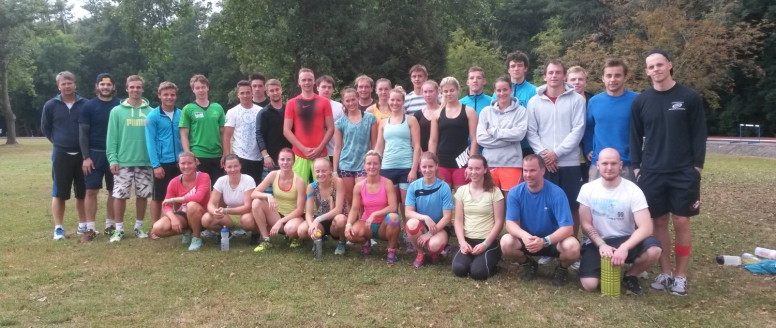 Společné kondiční soustředění Reprezentačních družstev alpských lyžařů v Nymburce