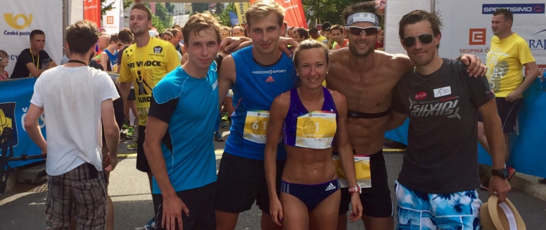 Část reprezentace si zaběhla závod RunTour v Liberci, Eva Vrabcová Nývltová byla nejrychlejší