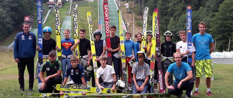 Mladí sdruženáři a skokani se připravovali v Breitenbergu