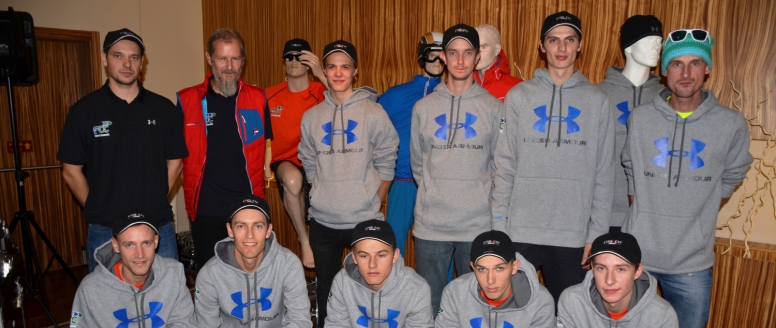 Do zimní sezóny vlétnou skokané v oblečení Under Armour, NorthFinder a díky podpoře dalších partnerů