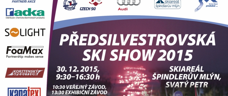 PŘEDSILVESTROVSKÁ SKI SHOW 2015 - pozvánka
