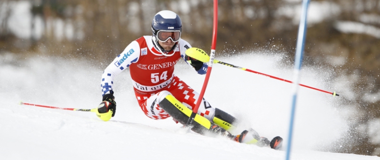 Kryštof Krýzl bodoval ve slalomu Evropského poháru