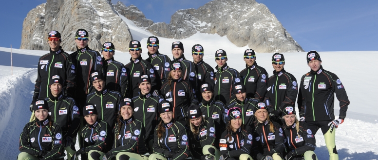 Reprezentační družstva na Dachsteinu