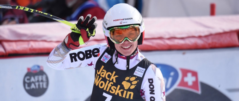 Sjezdařka Klára Křížová bodovala ve Světovém poháru!